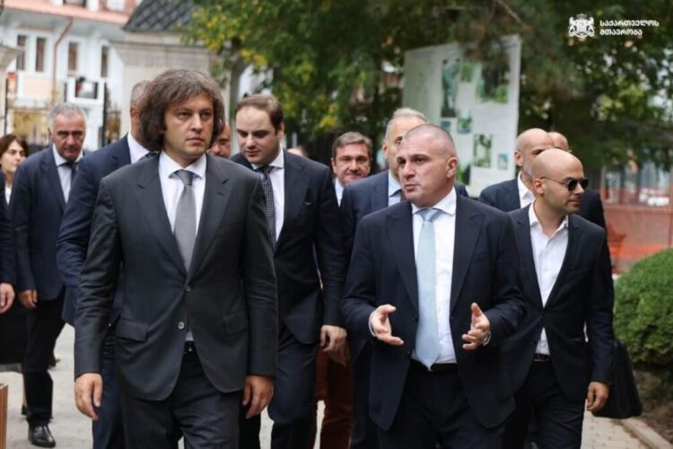 ირაკლი კობახიძე ბორჯომის ცენტრალური პარკის რეაბილიტაციის პროცესს გაეცნო