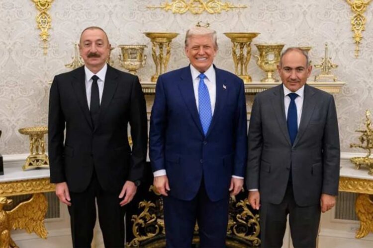 აზერბაიჯანისა და სომხეთის ლიდერები აცხადებენ, რომ აფასებენ დონალდ ტრამპის როლს სამშვიდობო პროცესში