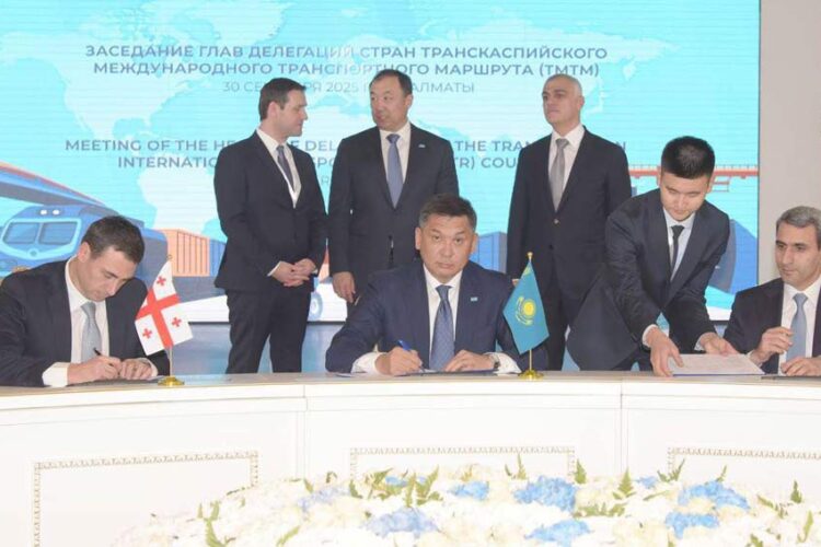 ყაზახეთის, აზერბაიჯანისა და საქართველოს სარკინიგზო კომპანიების ხელმძღვანელებმა ერთობლივ სამოქმედო გეგმას მოაწერეს ხელი