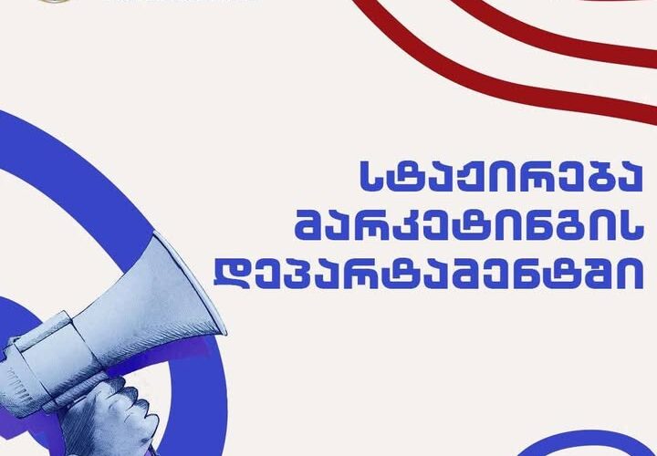 გრუნი – სტაჟირება მარკეტინგის დეპარტამენტში