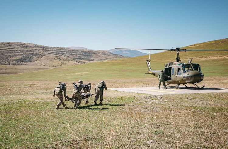 მე-13 ქვეითი ბატალიონის ტაქტიკურმა ჯგუფმა ორფოლოს პოლიგონზე სწავლება დაასრულა