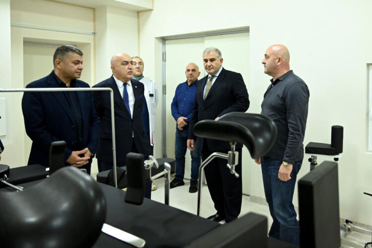 მიხეილ სარჯველაძემ ქუთაისში ჩხობაძის სახელობის ახლად რეაბილიტირებული კლინიკა დაათვალიერა