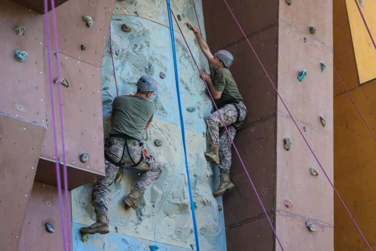 წვევამდელებმა საჩხერეში სამთო მომზადების საბაზისო სწავლება გაიარეს