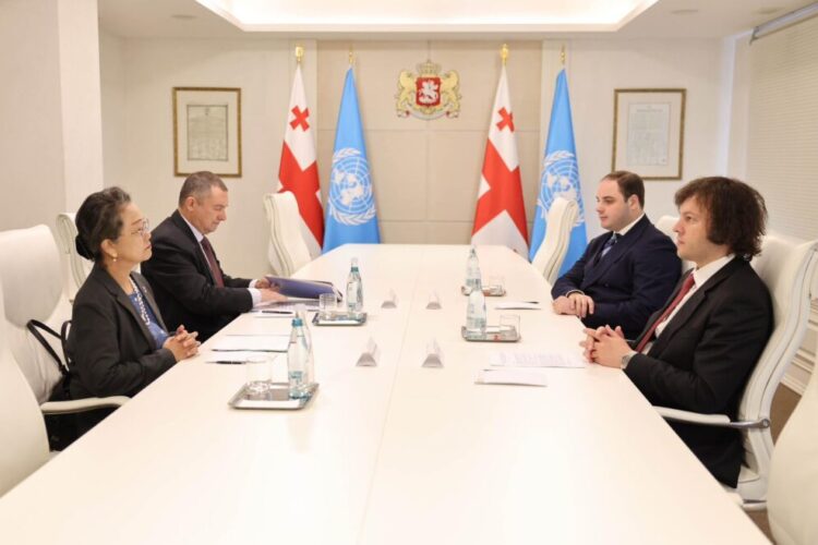 ირაკლი  კობახიძე – გაერო-ს გენერალური მდივნის მოადგილესთან შეხვედრაზე განვიხილეთ საქართველოს პროგრესი მდგრადი განვითარების მიზნების შესრულების კუთხით