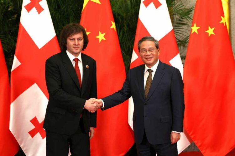 ირაკლი კობახიძე ჩინეთის პრემიერს, ლი ციანს შეხვდა