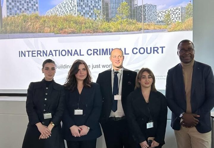 გრუნის თანადაფინანსებით, სამართლის სკოლის 5 სტუდენტი სასწავლო ვიზიტით ჰააგაში იმყოფებოდა