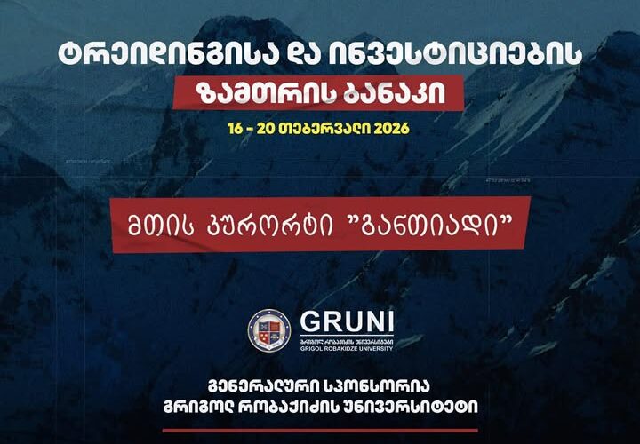 გრუნი – ზამთარი, რომელიც შენს ფინანსურ აზროვნებას ახალ დონეზე აიყვანს