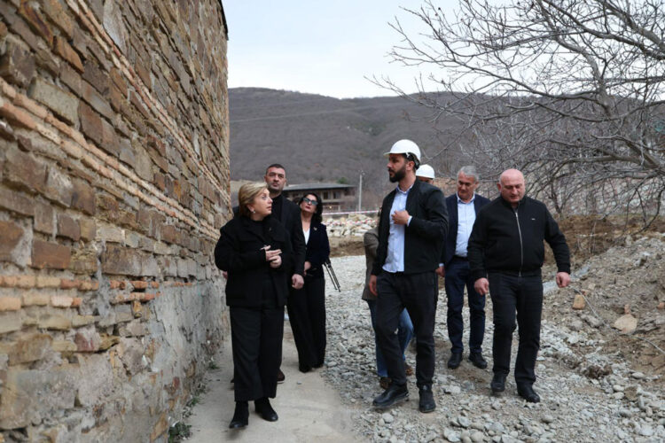 ივანე ჯავახიშვილის 150 წლის იუბილესთან დაკავშირებით, სოფელ ხოვლეში სახლ-მუზეუმის აღდგენა მიმდინარეობს