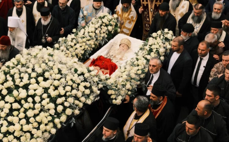 საქართველოს კათოლიკოს-პატრიარქი ილია მეორე სიონის ტაძარში დაკრძალეს