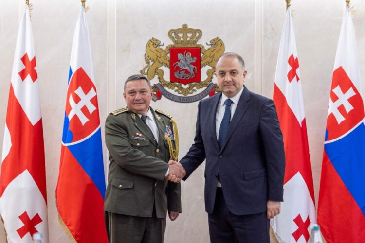 თავდაცვის სამინისტროს ცნობით, ირაკლი ჩიქოვანმა და სლოვაკეთის შეიარაღებული ძალების გენერალური შტაბის უფროსმა თავდაცვის სფეროში თანამშრომლობის, რეგიონული უსაფრთხოების საკითხები განიხილეს