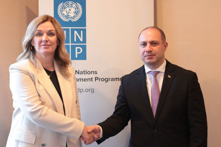 გივი მიქანაძე აშშ-ში UNDP-ს ევროპის რეგიონული ბიუროს დირექტორს შეხვდა