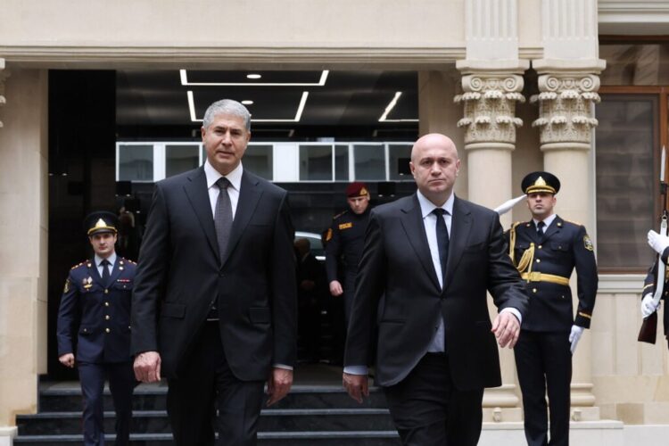 სულხან თამაზაშვილი აზერბაიჯანის რესპუბლიკის შინაგან საქმეთა მინისტრს შეხვდა