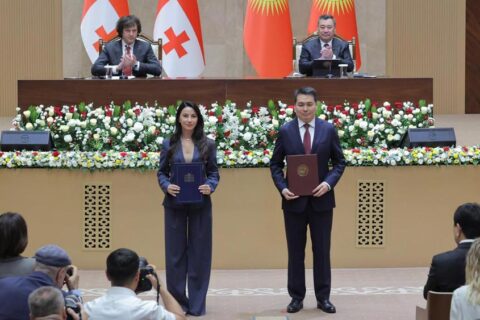 საქართველოსა და ყირგიზეთს შორის თანამშრომლობის გაღრმავების მიზნით მარიამ ქვრივიშვილმა მემორანდუმებს მოაწერა ხელი