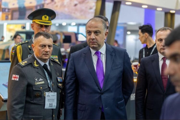საქართველოს თავდაცვის მინისტრი ბაქოში თავდაცვის მე-6 საერთაშორისო გამოფენას ADEX 2026 დაესწრო